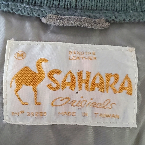 Vintage Leather sweater jacket - Picture 7 of 16